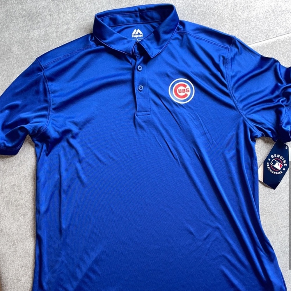 MLB Chicago Cubs Polo T-Shirt - Picture 4 of 8